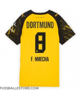 Günstige Borussia Dortmund Felix Nmecha #8 Heimtrikot Damen 2025-26 Kurzarm